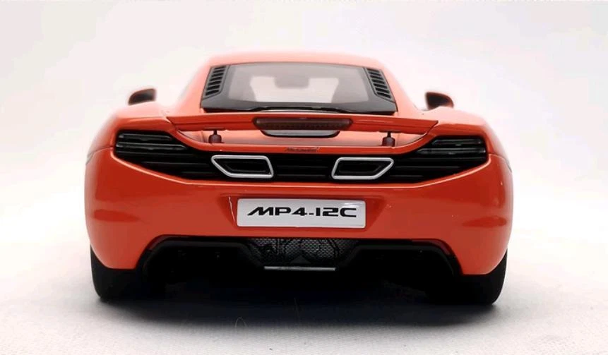 Autoart 1/18 McLaren MP4-12C 12C 76006 Orange Diecast Model Car Friends Gifts - Image 3 of 4