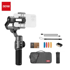 Zhiyun Smooth 5S Combo 3-Axis Gimbal Stabilizer Fill Light for iPhone Smartphone