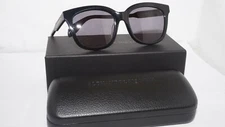 Alexander McQueen Sunglasses New Black Grey AM0068SK 001 55 18 150