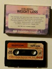 Vtg Subliminal Weight Loss Barrie Konicov Potentials Unlimited Cassette Hypnosis