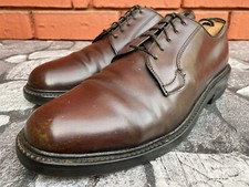 Nettleton Shell Cordovan PTB Plain Toe Blucher Size 9 B.