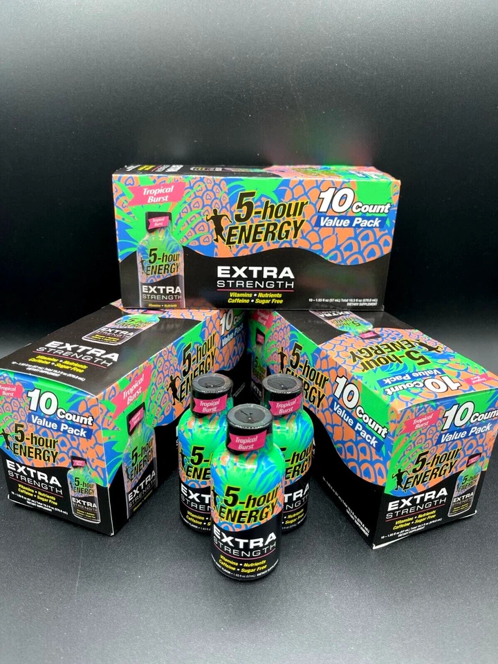 45 个! 西瓜/热带口味 5 小时能量额外强度 04/2026 — 第 2/4 张图片