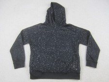 Jordan Sweatshirt Boys Large Black White Jumpman 23 Long Sleeve Hoodie Therma