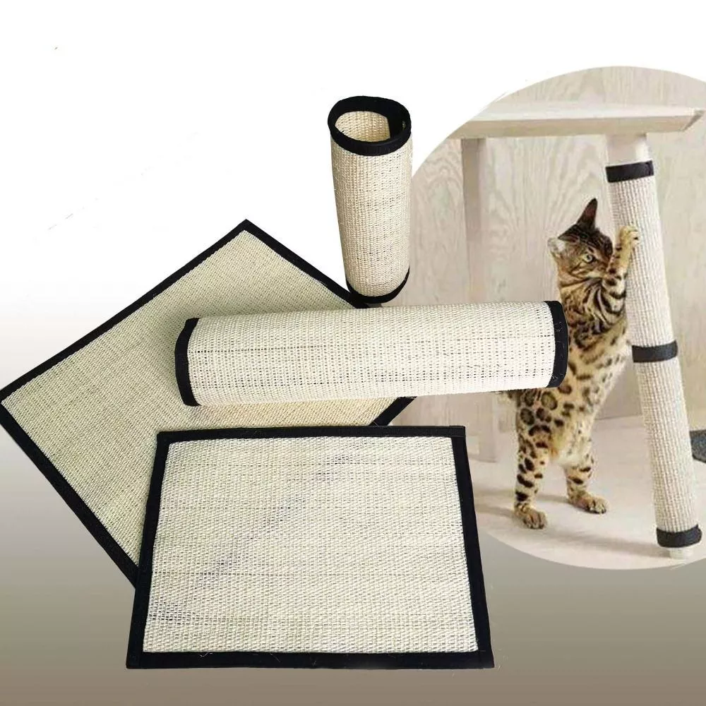 Sisal cat scratch best sale mat