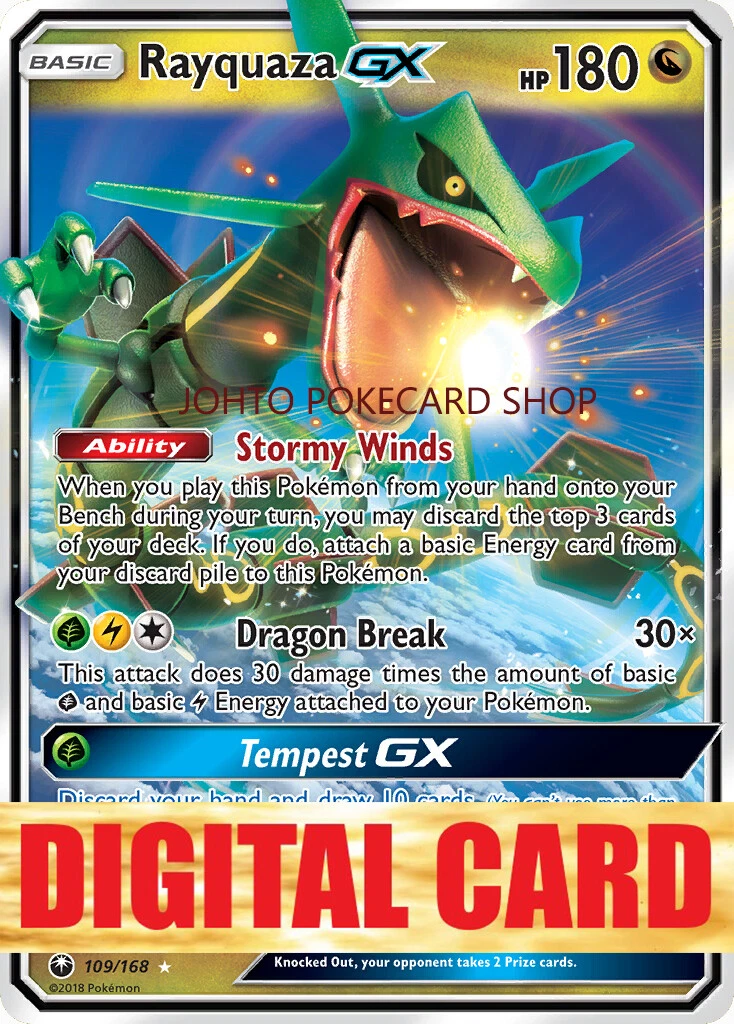 Rayquaza GX - Pokemon Sun & Moon Promos - Pokemon