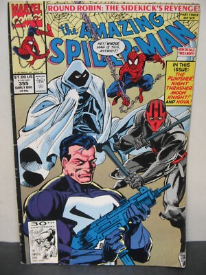 The Amazing Spider-Man Round Robin: The Sidekick's Revenge! Comic 1991 VG+