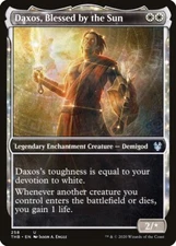 Daxos, Blessed by the Sun (Showcase) [Theros Beyond Death] Magic MTG