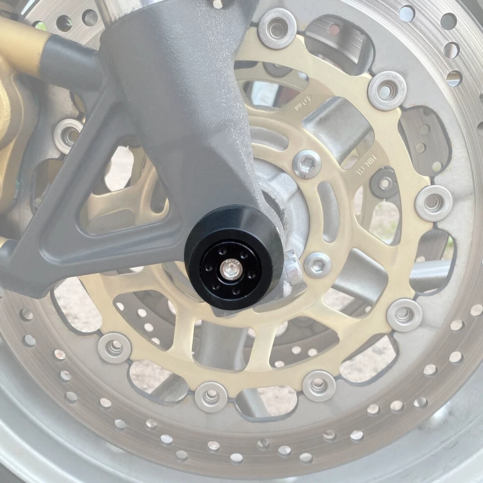 Protector Deslizante Delantero Apto para Triumph Speed Triple 1050 04-10/Tiger 1050 07-12 Foto 2 de 4