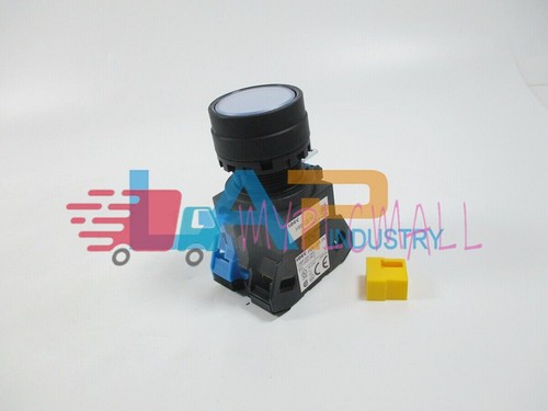 New QTY:1 For IDEC push button switch HW1L-M110Q4W 22mm with light reset 24V - Picture 5 of 6