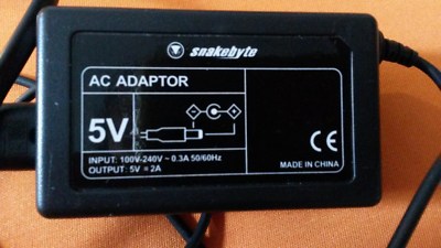 Netzteil Snakebyte, 5V 2,0 A, AC Adaptor