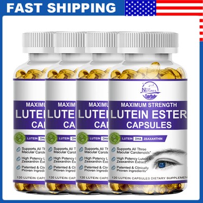 Lutein DHA Zeaxanthin - Eye Health Vitamins, Vision Health, Eye Strain Support