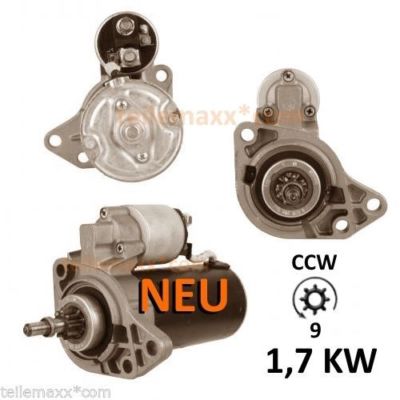 Starter for VW T4 Caddy Golf Jetta 0001110133 TD 0001110001 TDi 068911023G