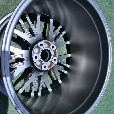 Factory Porsche Panamera Wheel OEM 21 inch Rear Platinum Matte