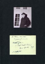 Myron Charles Taylor autograph, signed album page mounted