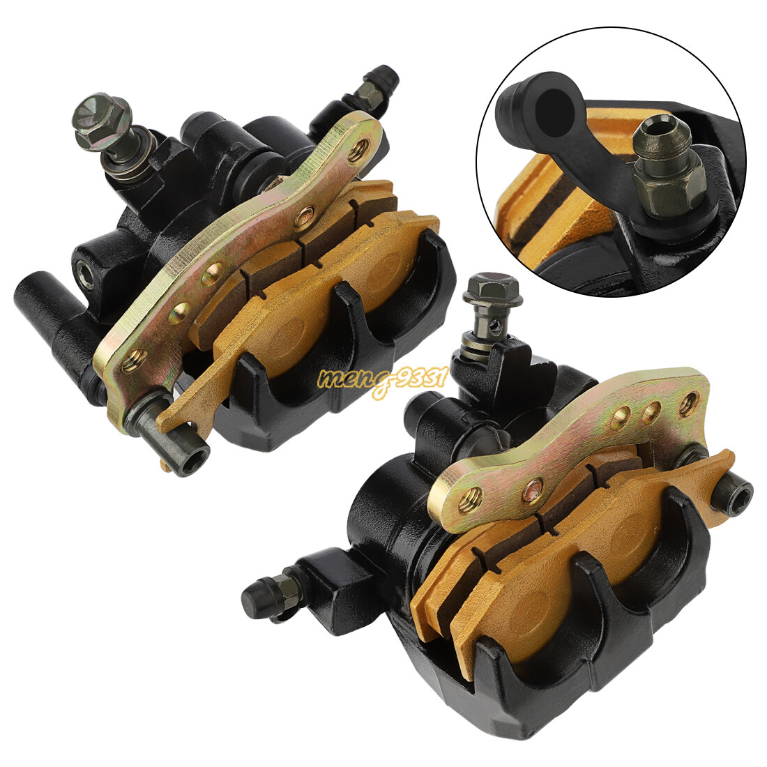 Brake Pads & Shoes For Kawasaki KLF300 Bayou 300 4X4 (1989-2004) – Front & Rear Set KLF300 Brake Shoes - Foto 3