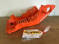 ACERBIS SKID GLIDE PLATE PROTEZIONE COPPA ADATTA PER KTM EXC 250 300 TPI 2020-2023 ARANCIONE