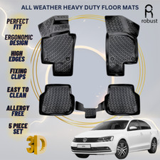 Tapetes forros para VW Volkswagen Jetta 2010-2018 alfombras de alta resistencia para todo tipo de clima