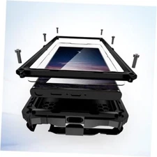 for Samsung Galaxy S24 Ultra Case Heavy Duty Metal Armor Phone case para Black