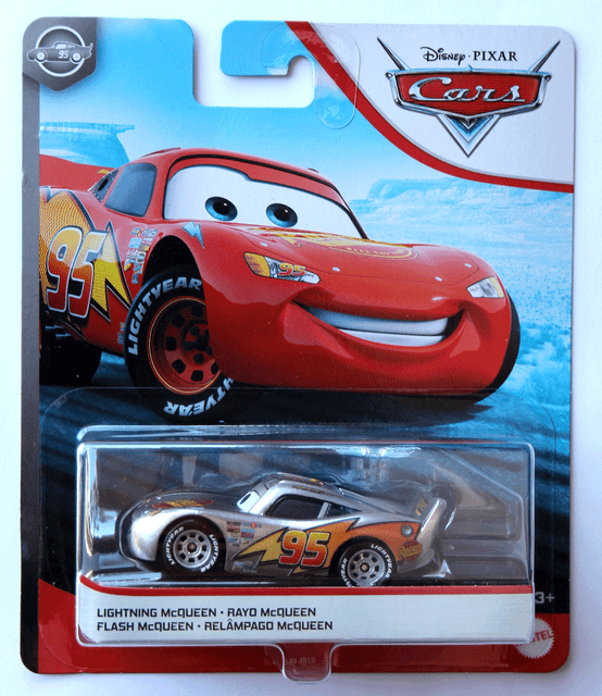 Disney Pixar Cars Silver Collection Lightning Mcqueen Ship For Sale Online Ebay