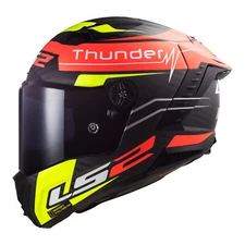 2XL XXL LS2 THUNDER CARBON ATTACK Full Face Road Motorbike RACE Helmet