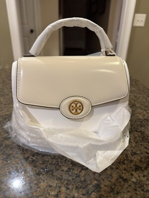 Tory Burch ホワイトレザーハンドバッグ s-l400.jpg