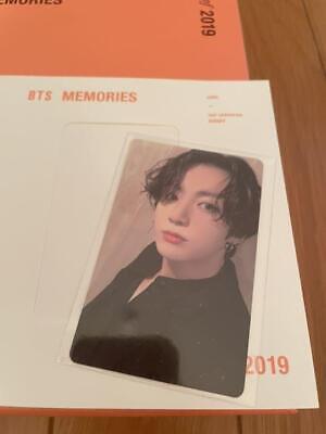 BTS memories 2019 Blu-ray official trading card Jungkook JK | eBay