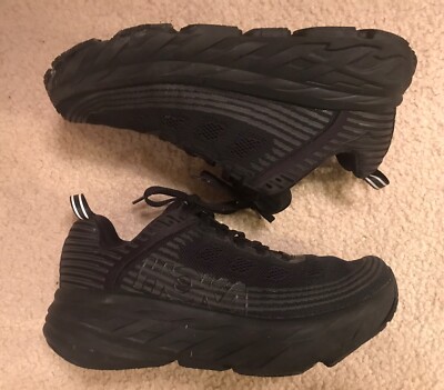 Shoes Hoka Bondi Mens Black Mens HOKA One One Bondi Black 1019269