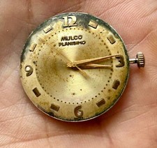 MULCO PLANISIMO ETA 2390 MOVIMENTO OROLOGIO  UOMO VINTAGE  WATCH MONTRES UHR