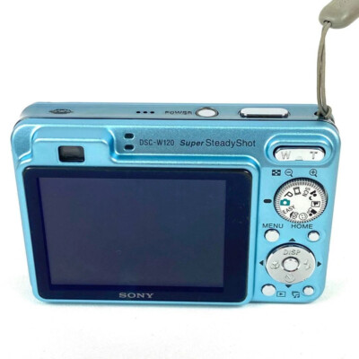 Sony Cybershot DSC-W120 7.2MP CCD Vintage Digital Camera
