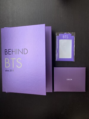 BTS DICON PHOTOCARD BEHIND BTS SINCE 2018