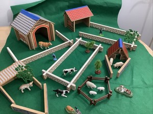 wooden farm set elc