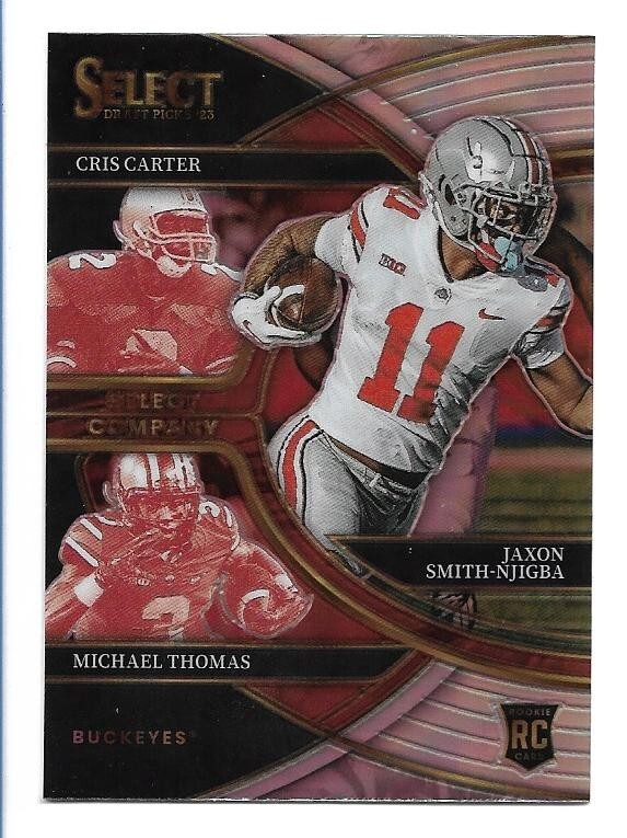 2023 Select Draft Company Silver Prizm #SC-OS CARTER/SMITH-NJIGBA/MICHAEL THOMAS