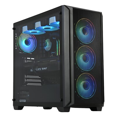 Gaming PC AMD Ryzen 7 7800X3D + GeForce RTX 5060 Ti 16GB + 1TB SSD + Win11 +WLAN