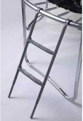 JumpKing Flat Step Trampoline Ladder Fits Toprail Height Up To 36  NEW