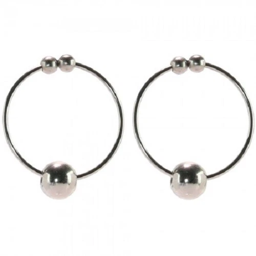 Non-Piercing Silver Nipple Bull Rings Body Jewelry | eBay