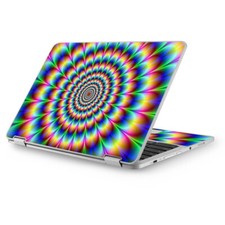 Skins for Asus Chromebook 12.5 vinyl wrap - Trippy hologram dizzy