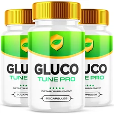 Gluco Tune Pro Advanced Blood Support Natural Glyco Supplement 180 Capsules