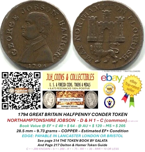1794 Year UK Half Pennies for sale | eBay