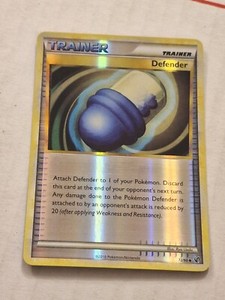 Defender HS-Undaunted 72/90 Reverse Holo Uncommon Pokémon TCG 
