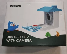 OSOERI Smart Bird Feeder w/Camera 1080P HD AI Identify Wild Bird Watching-New
