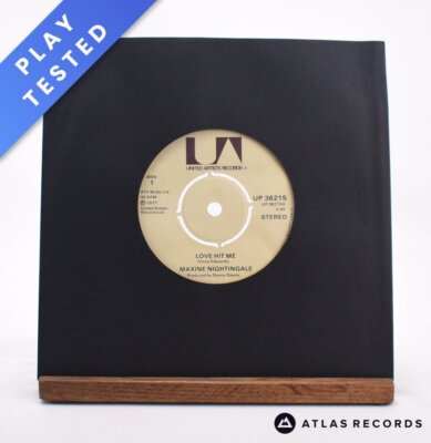 Maxine Nightingale - Love Hit Me - 7'' Vinyl Record - Plain/Plain