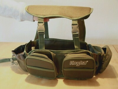 Kogha Bag Backpack for Fishing *** No Case - Example with Bucket