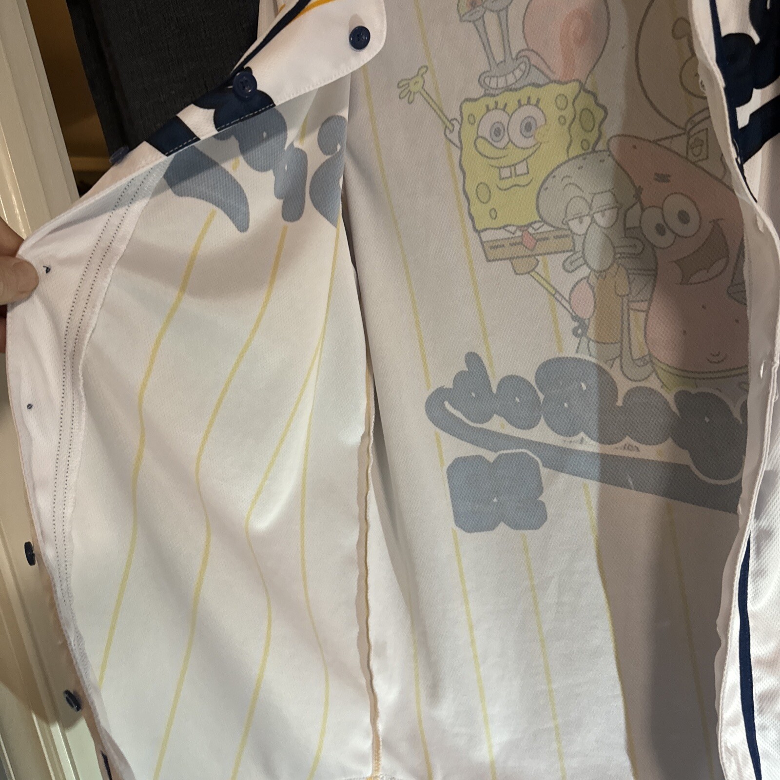 Nickelodeon Spongebob Squarepants White/Blue/Gold… - image 6