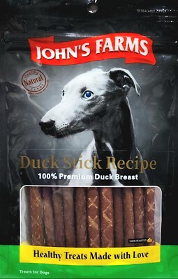 Duck Stick Recipe with Sweet Potato, Dog Treat for Healthy Joint 2.8 oz(24 Pack)