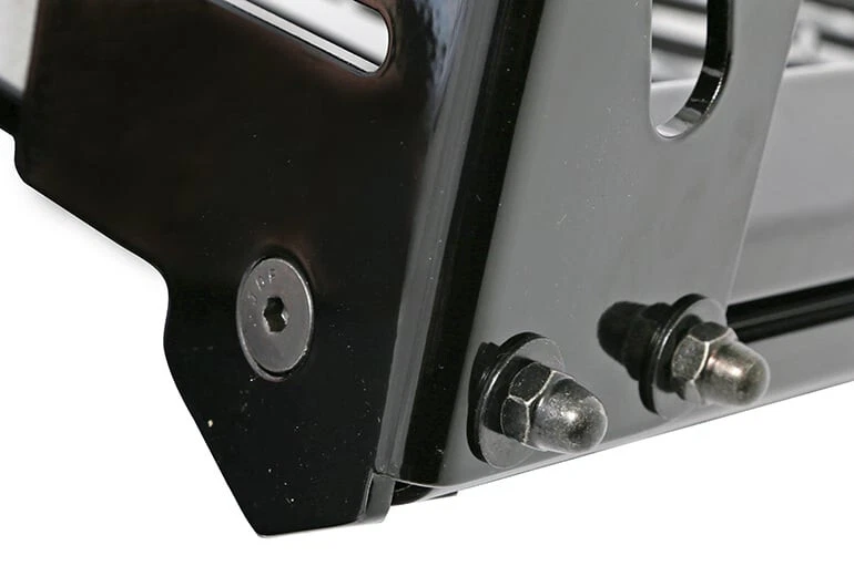 Dee Zee DZ95058RB Front Black Aluminum Truck Rack for 2013-2022 Ram 2500/3500 Foto 4 de 4