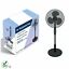 thumbnail 2 - 16 Inch Stand Fan with Heavy Round Base Air Cooling Fan 3 Speed Setting Uk Plug