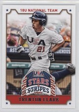 2015 Panini Stars and Stripes Trent Grisham Trenton Clark #94 h3a