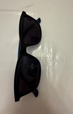 Kids Ray-Ban Blue Sunglasses Rectangular Frame Dark Lenses Unisex