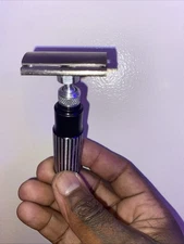 Rare Bakelite/PacificSafety Razor Chrome&Black Razor FingerNailClippers Vintage