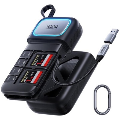 Fast SD/Micro SD Card Reader for iPhone, Android